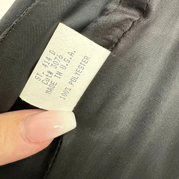 Vintage Cache Gold Label Rockabilly Pinup Ruffle Polka Dot Midi Dress Size 4 S - Picture 11 of 12